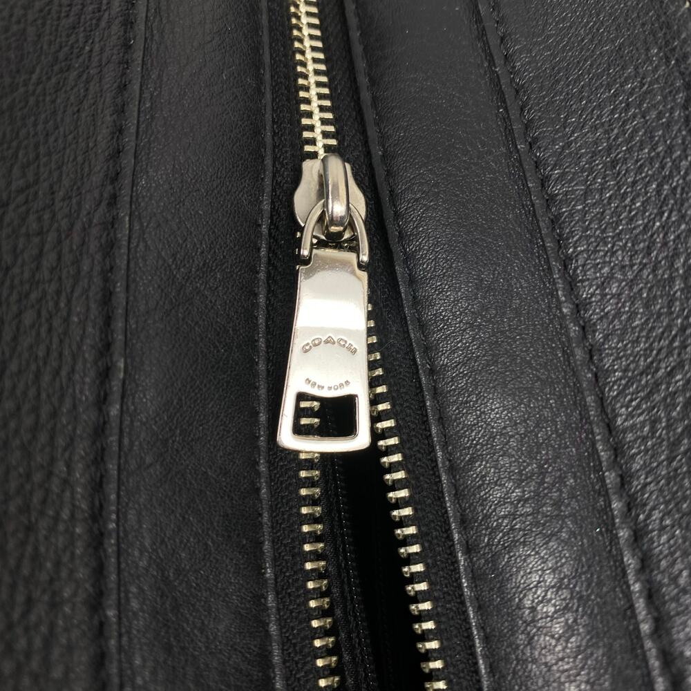 Coach Taylor Black Leather Bette Mini Tote Cross Body Handbag F32944 - Picture 11 of 14